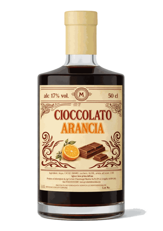 Bottiglia di CIOCCOLATO & ARANCIA