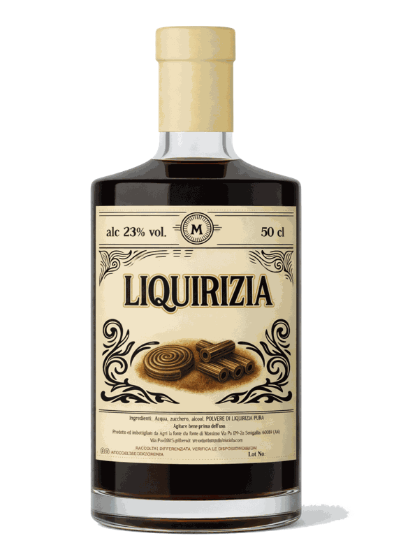 Bottiglia di LIQUIRIZIA
