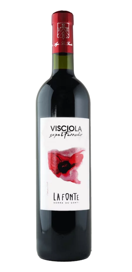 Bottiglia di vino e visciola Uncle Italy