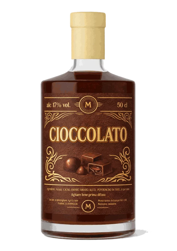 Bottiglia di CIOCCOLATO