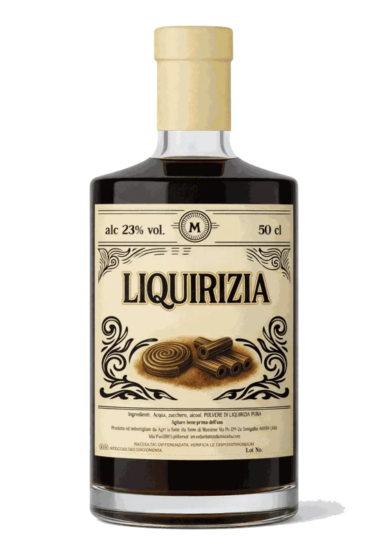 Bottiglia di LIQUIRIZIA