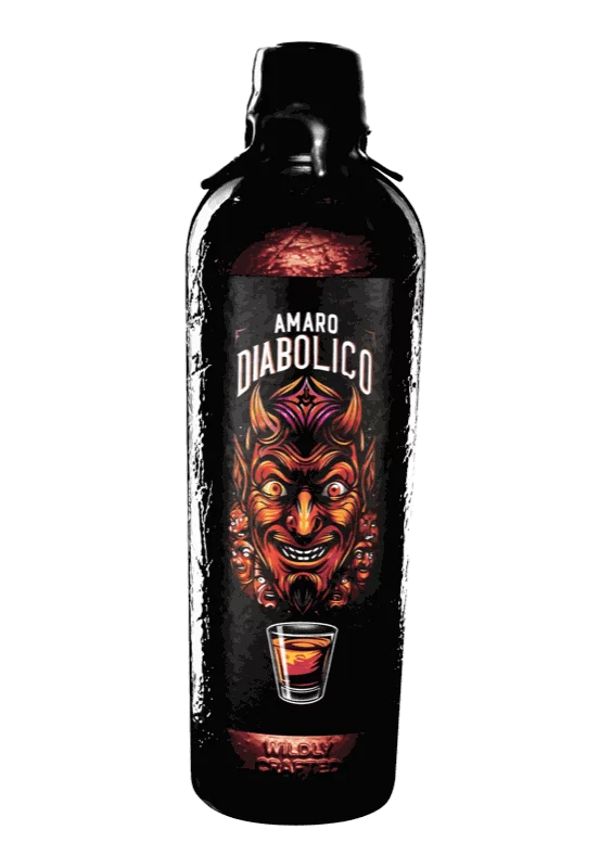 Bottiglia di Amaro Diabolico